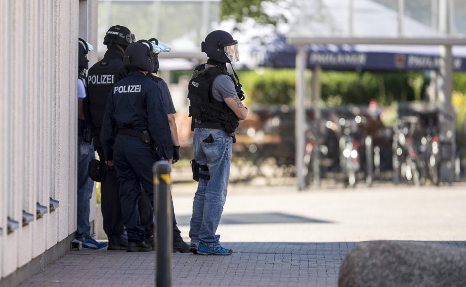 German cinema gunman