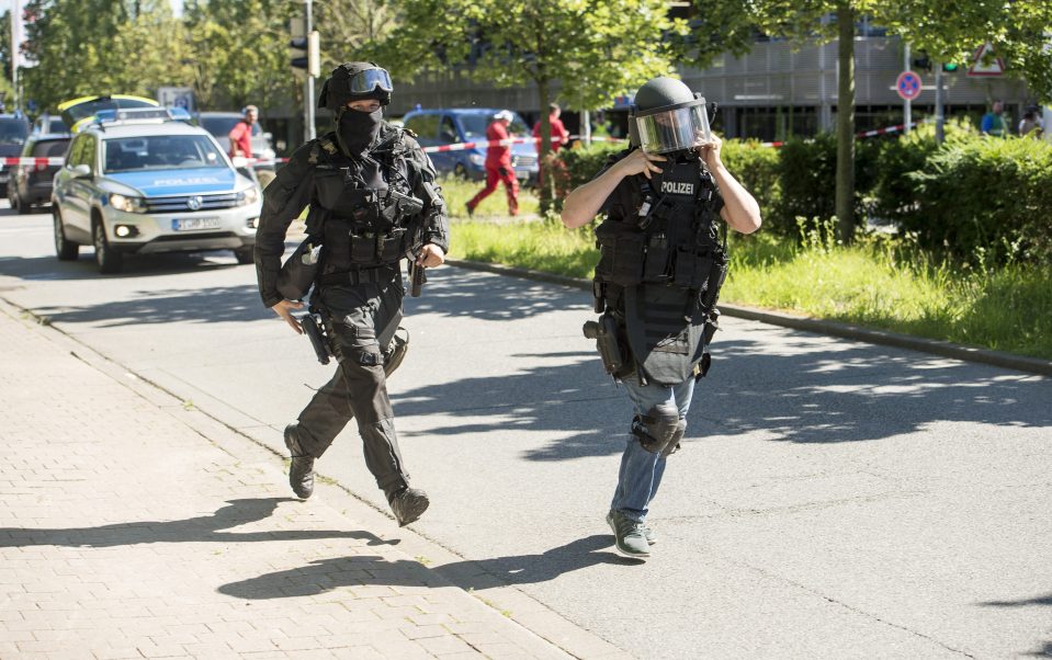 German cinema gunman