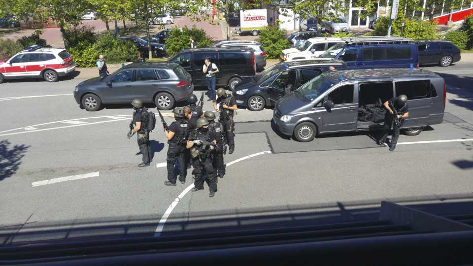 German gunman cinema