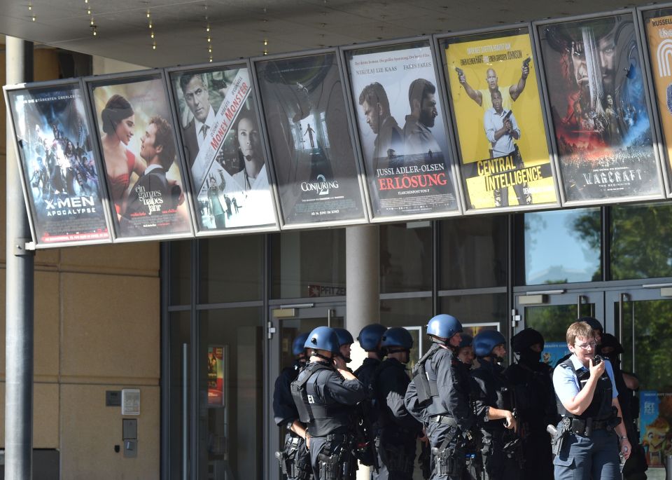 Gunman Germany cinema