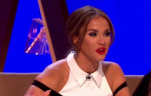 Geordie Shore's Vicky Pattison has developed a technique for stopping a boyfriend's roving eyes