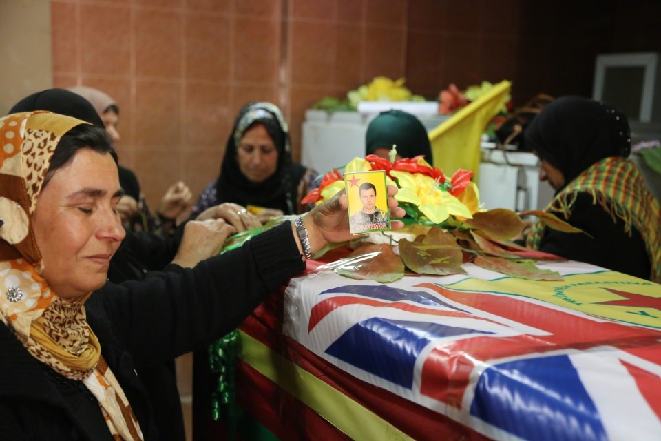 Funeral Of Konstandinos Erik Scurfield, The Briton Killed Fighting ISIS, Held In Syria