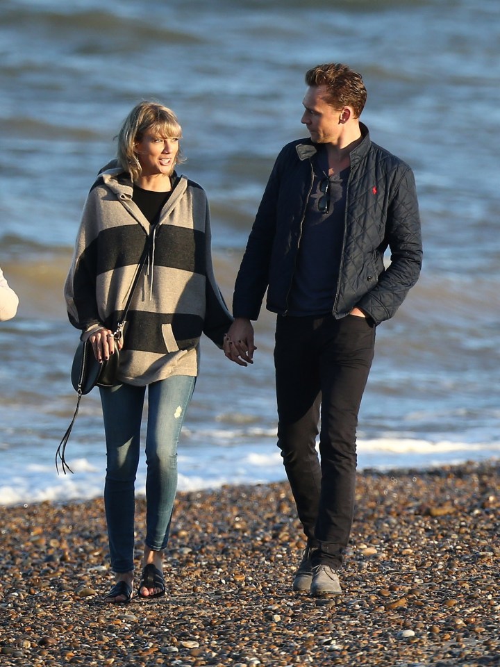 Taylor Swift and Tom Hiddleston