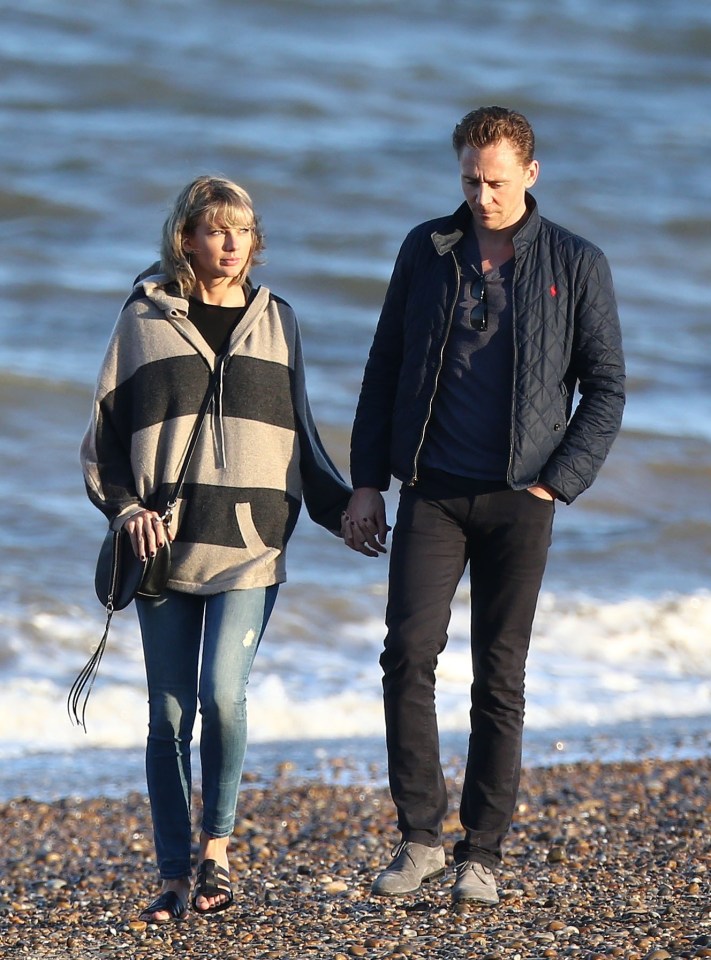 Taylor Swift and Tom Hiddleston