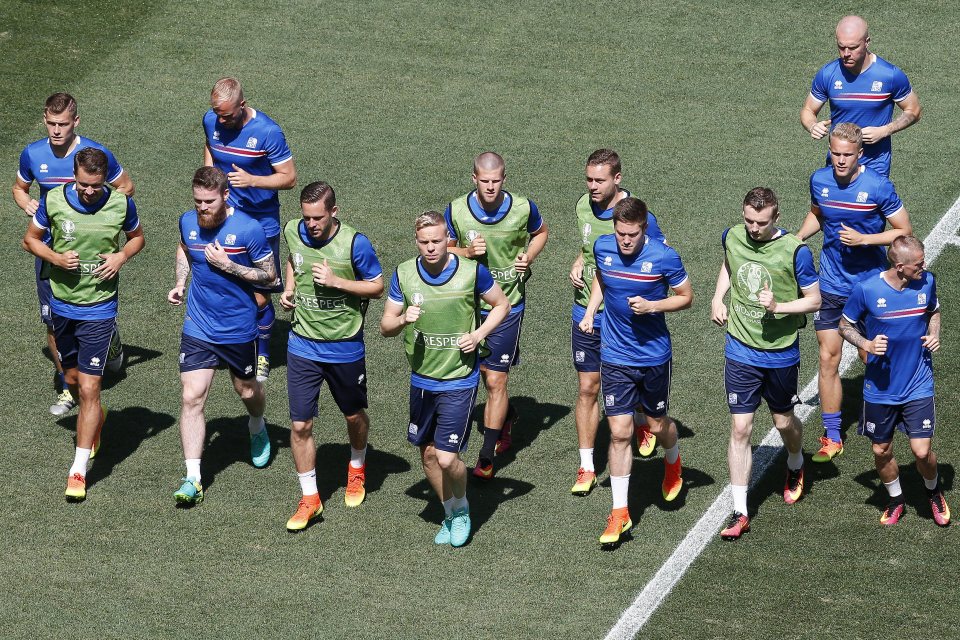 Iceland training