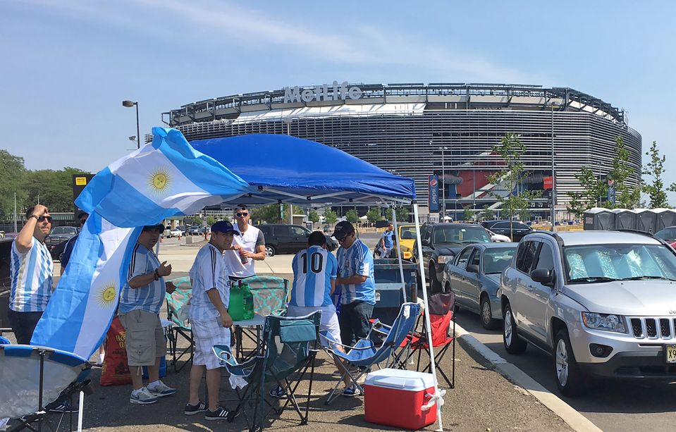 MetLife Stadium prepares to host the final of Copa America Centenario