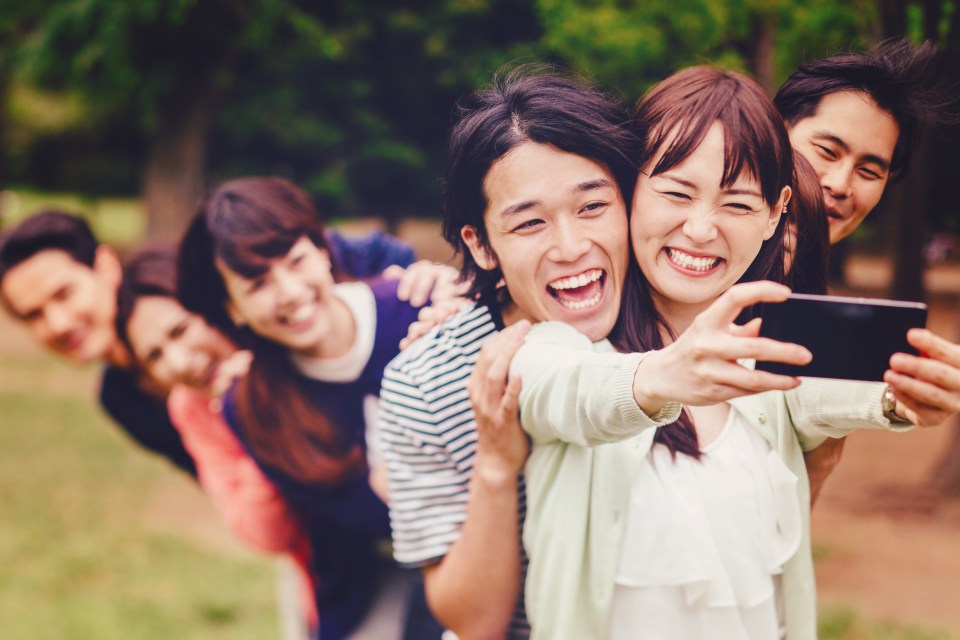 Selfie deception... people often lie about their lives on social media