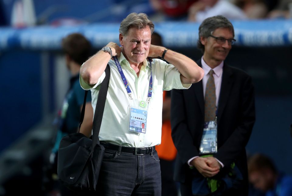 Hoddle thas been working at Euro 2016 as a TV pundit