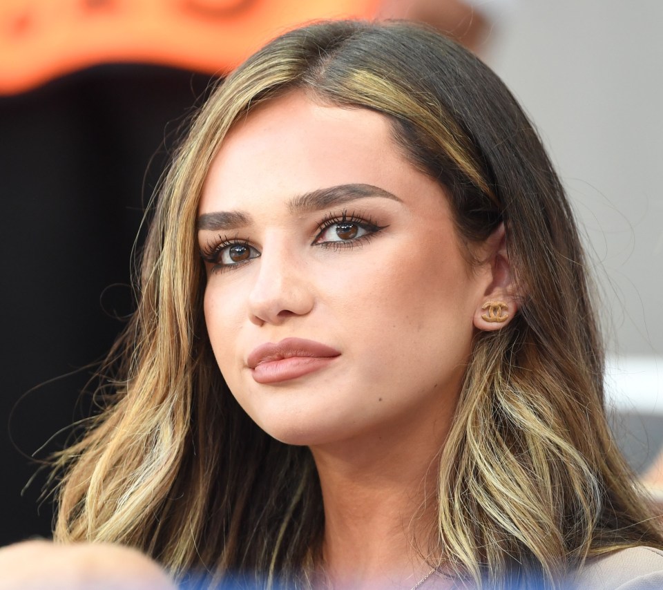 The WAG stunned from the sidelines as her man competed in the Euros