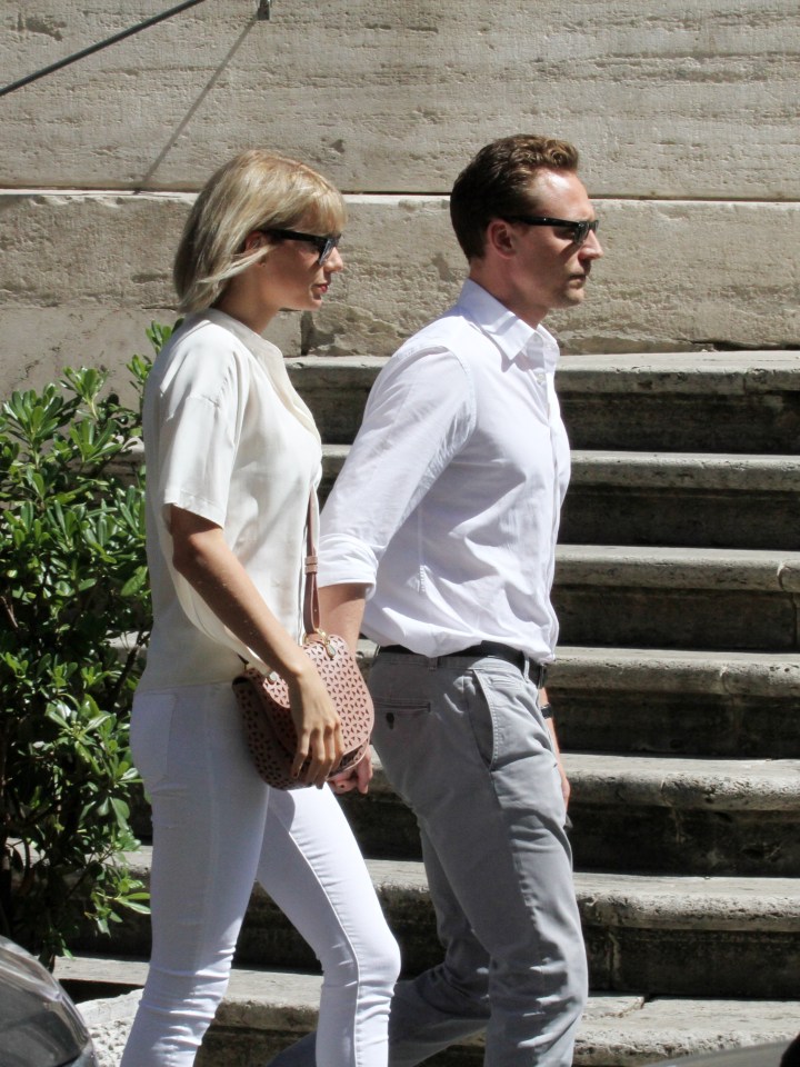 Taylor Swift and Tom Hiddleston