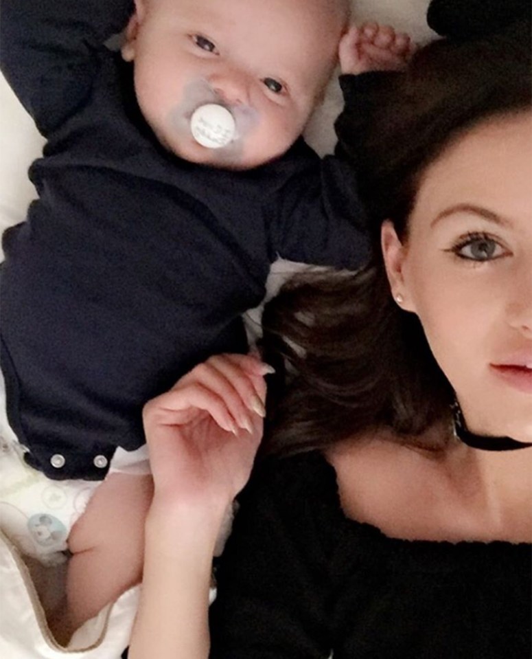 Briana Jungwirth has gained over half a million loyal followers since giving birth to Freddie in January