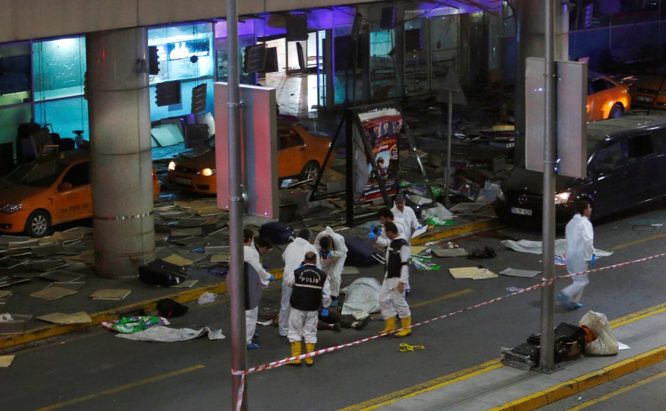 Officials said the "vast majority" of the injured and dead are Turkish