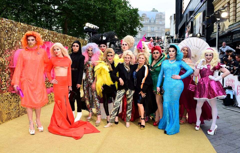 The premiere was a star-studded affair