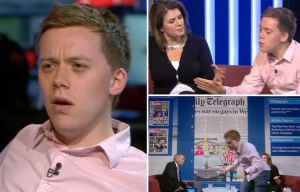 Furious Owen Jones storms off live TV after presenter refused to call Orlando massacre a gay hate crime
