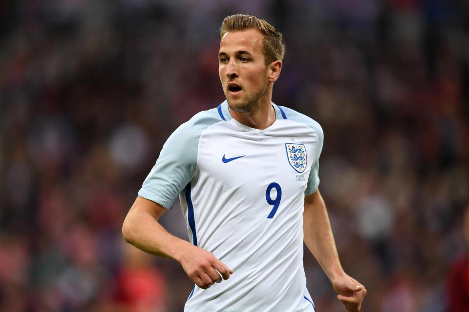 Harry Kane is set to lead the line as England's main striker