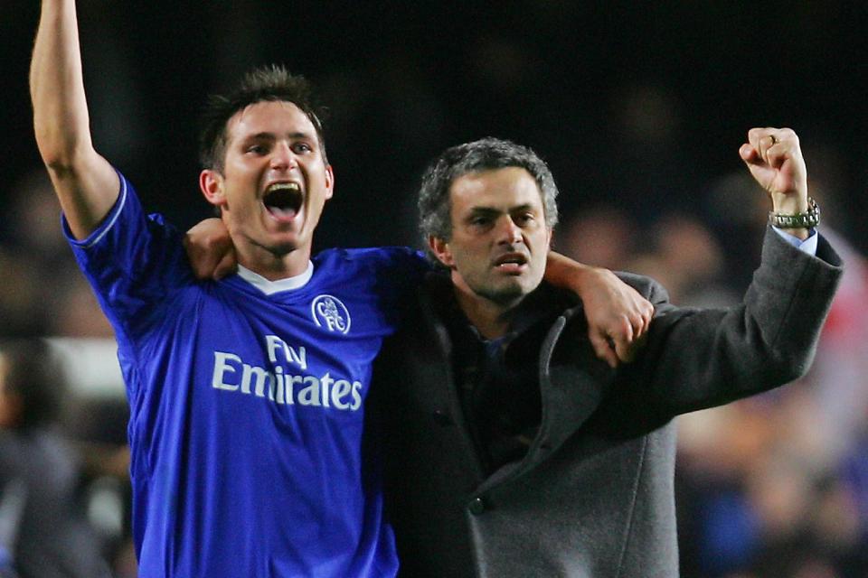 Frank Lampard was another vital player for Mourinho at Stamford Bridge