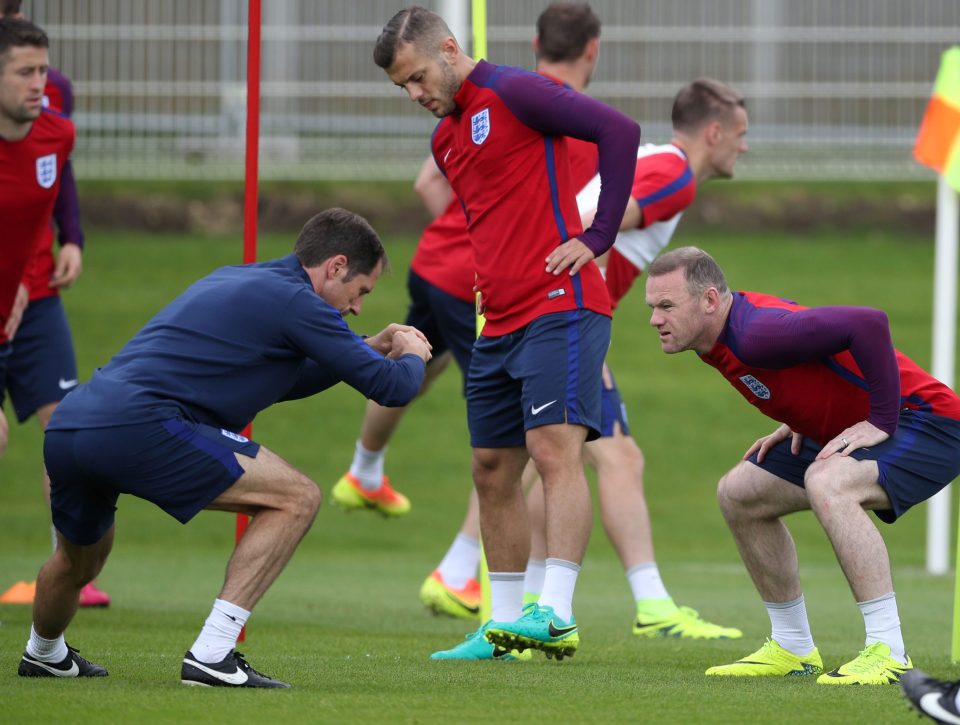 Rooney should be a key man again for the unbeaten Three Lions v Slovakia .