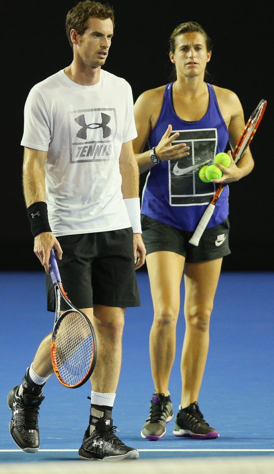 Andy Murray ended his coaching link-up with Amelie Mauresmo and ideally wants someone to train with him for most of the year