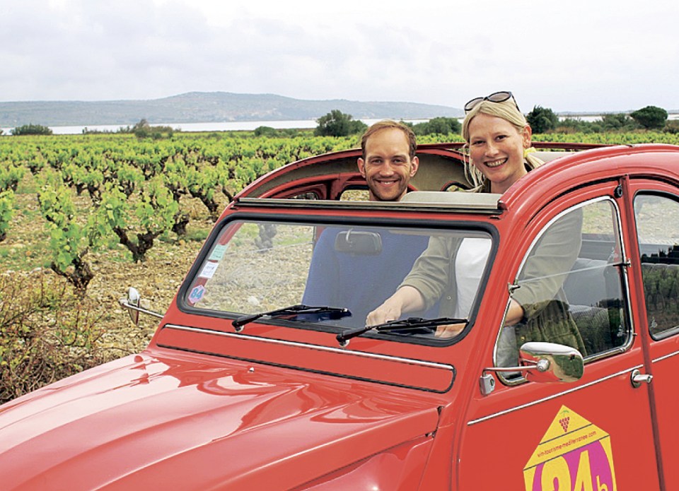 Vin diesel- an open- top wine tour