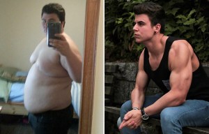 Obese 22st lad who had never HEARD of calories goes from bulge to buff after taking up bodybuilding