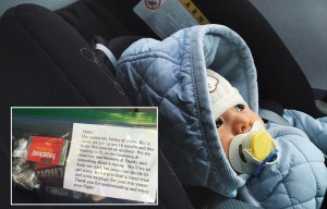 Kind or self-serving? Parents give goodie bags to jet passengers to stop complaints about their babies