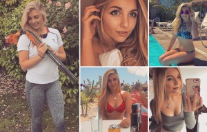 Meet the beautician who parties in Marbs, watches Love Island and is an Olympic gold medal hopeful… in SHOOTING