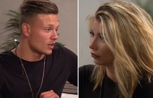 ‘I might as well end it’: Olivia threatens to dump Alex after seeing worrying tweets during task
