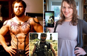 Ripped soldier who joined the Forces to become a man or die finds peace - by becoming woman