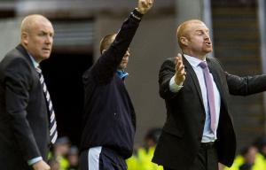 Dyche's side won at Ibrox in a friendly last year before going on to get promoted
