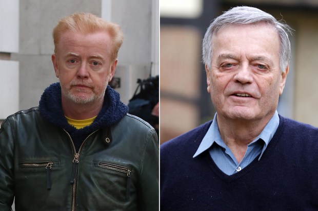 Chris Evans and Tony Blackburn