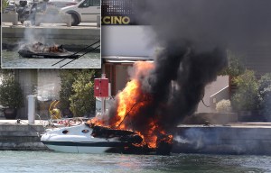 Couple suffer horrific burns after boat explodes off Ibiza marina sending victims flying into sea