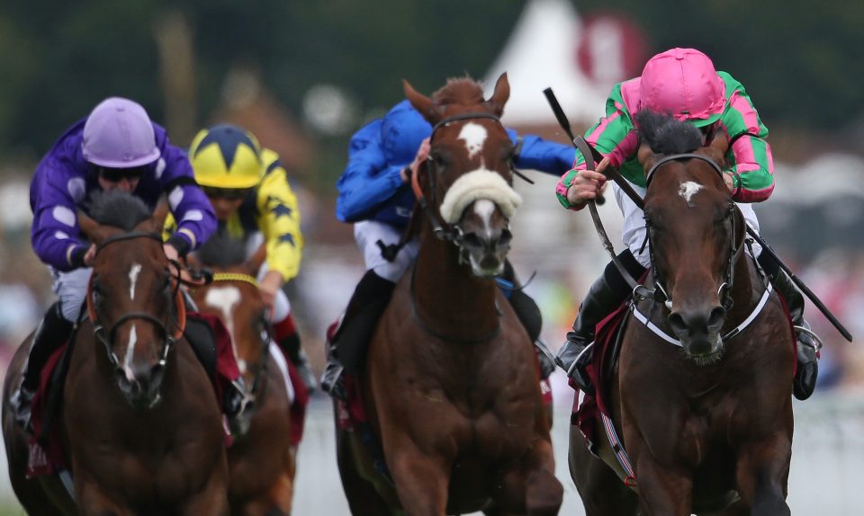  War Decree (right) was last seen winning the Vintage Stakes at Goodwood