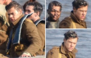 Harry Styles shows off his new short hair as he films WW2 thriller Dunkirk in Holland