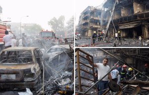 At least 125 dead and 150 injured after ISIS car blast at shopping centre