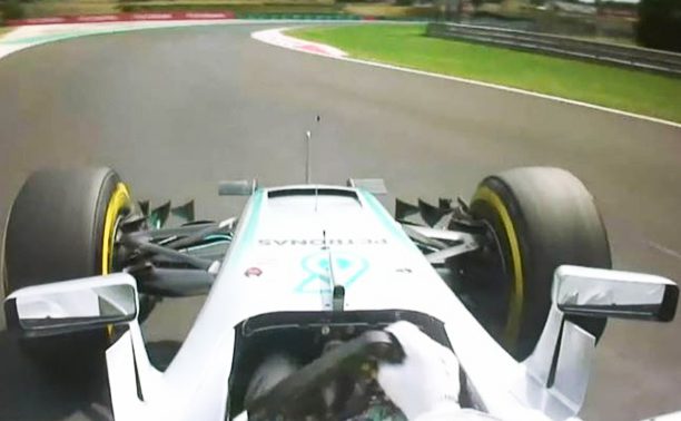 Lewis Hamilton Crash