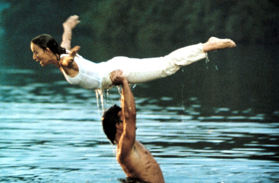 The couple tried to recreate the famous lake pose by Baby and Johnny 