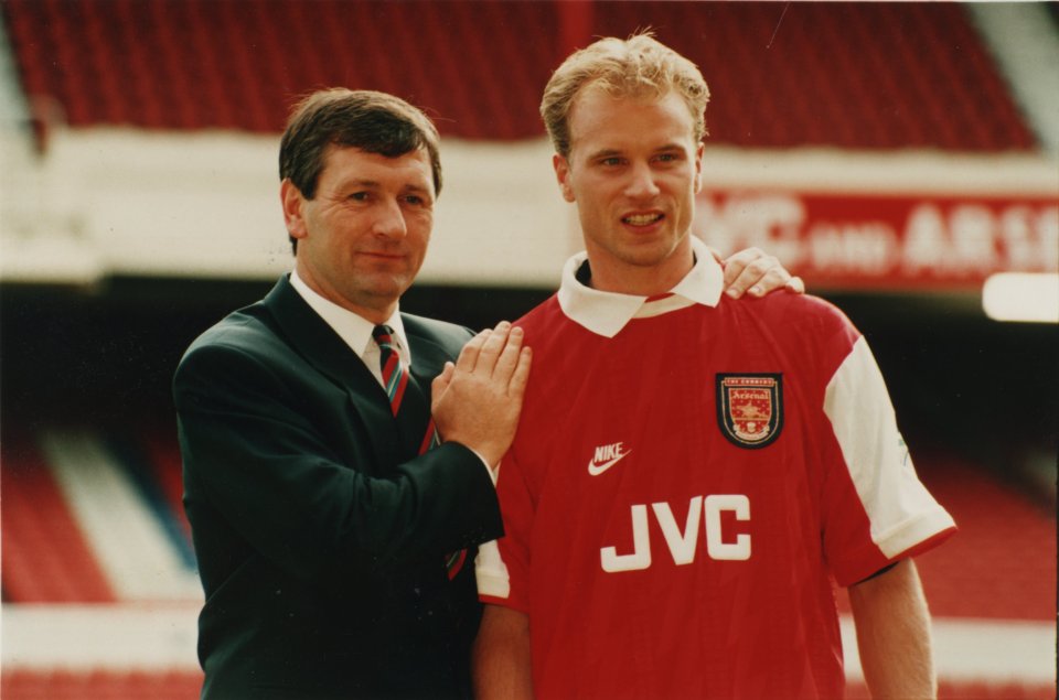 Dennis Bergkamp stunned the Premier League with his £25,000-a-week wage