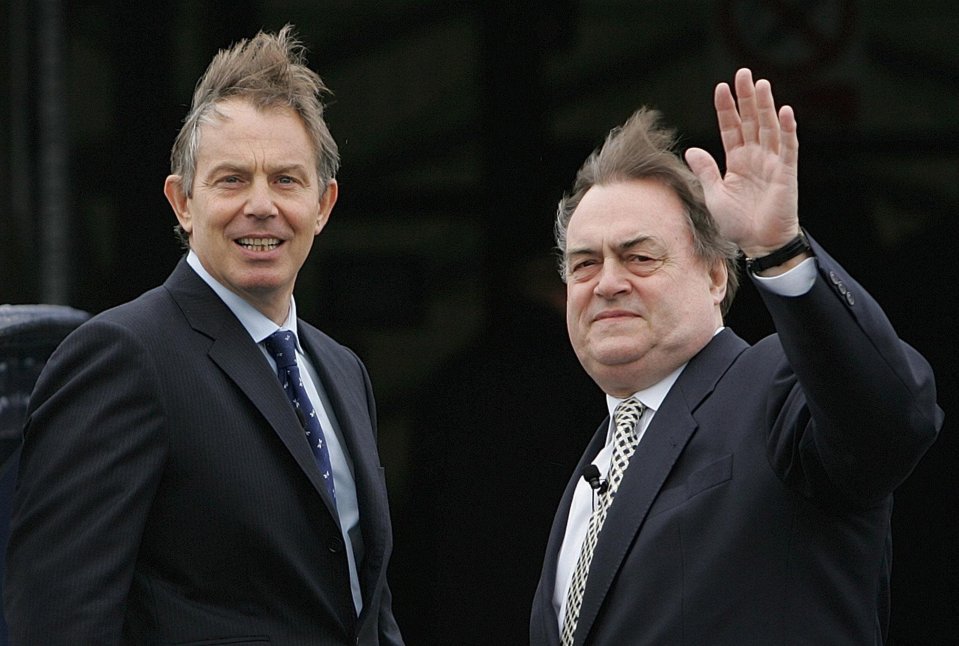 Tony Blair and John Prescott Iraq War 