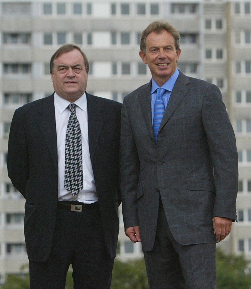 Tony Blair and John Prescott Iraq War 