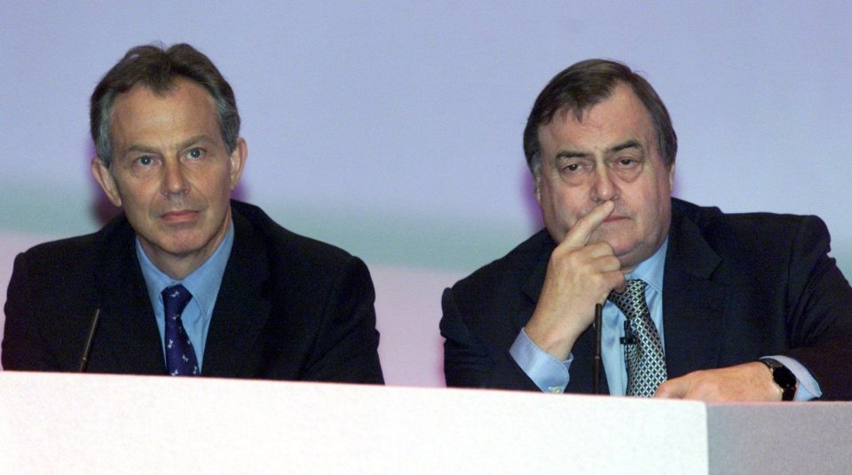 Tony Blair and John Prescott Iraq War 