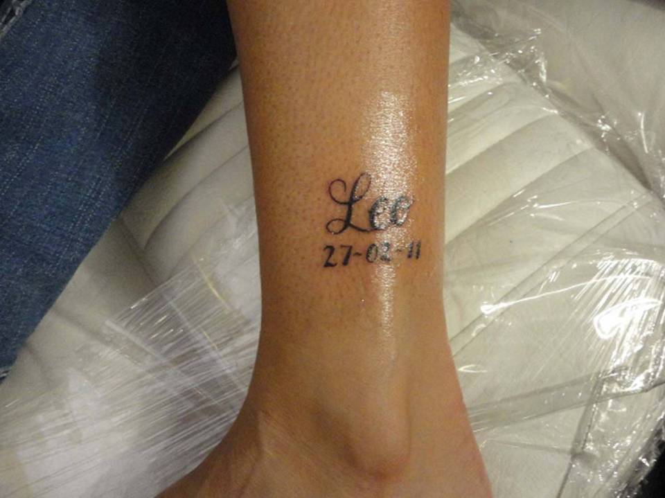 Katie Price tattoo mistake