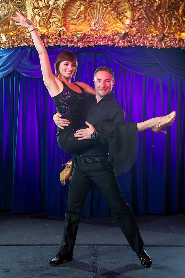 Flavia and Vincent have been dancing together since 1994