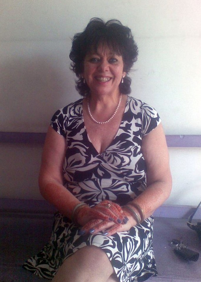 Lindsay Sandiford is trying to remain positive