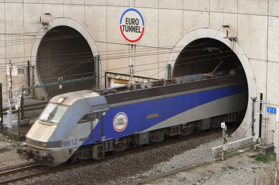 The EuroTunnel shuttle train carrying passengers and cars was evacuated following a power failure