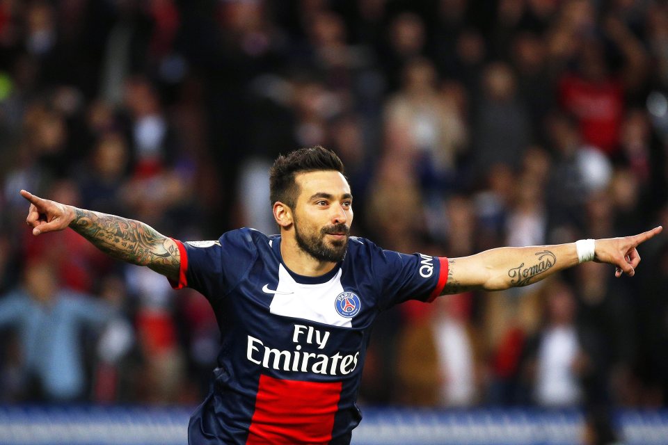 Ezequiel Lavezzi swapped PSG for China to earn an outrageous £400,000-a-week