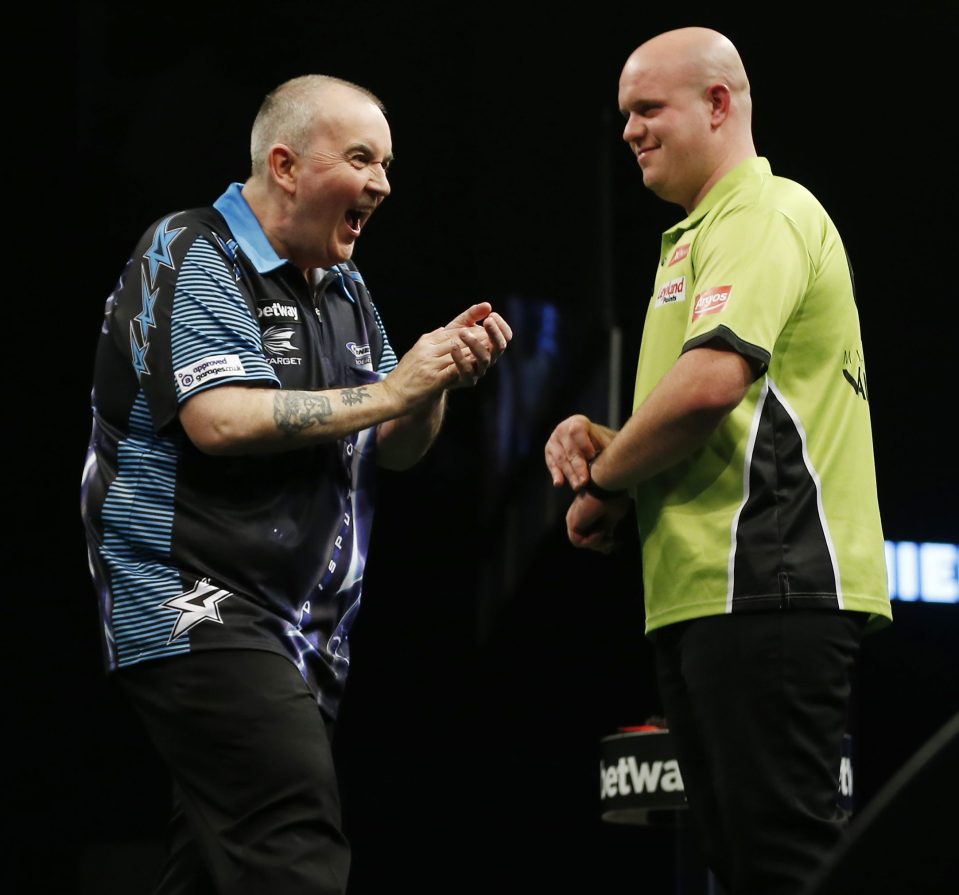 Van Gerwen is gunning for his second World Matchplay crown in a row after dethroning regular champ Taylor 