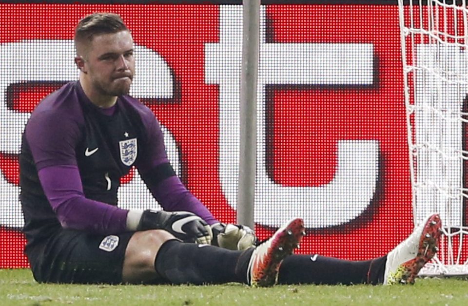Jack Butland missed the Euros
