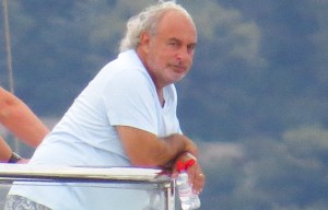 EXCLUSIVE: INF - Sir Philip Green On His Yacht in Monaco