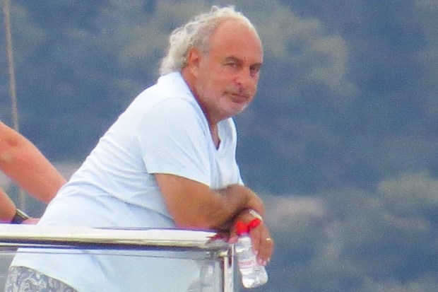 EXCLUSIVE: INF - Sir Philip Green On His Yacht in Monaco