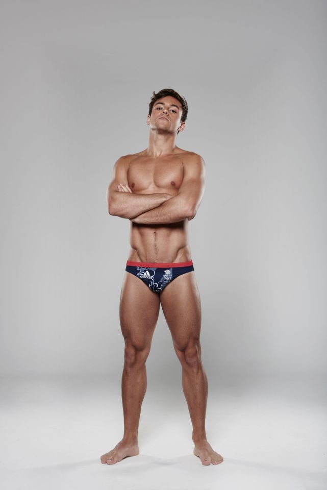 The diver has a strict training diet of egg whites, porridge and spinach for breakfast, chicken and pulses at lunch and chicken or salmon with vegetables for dinner